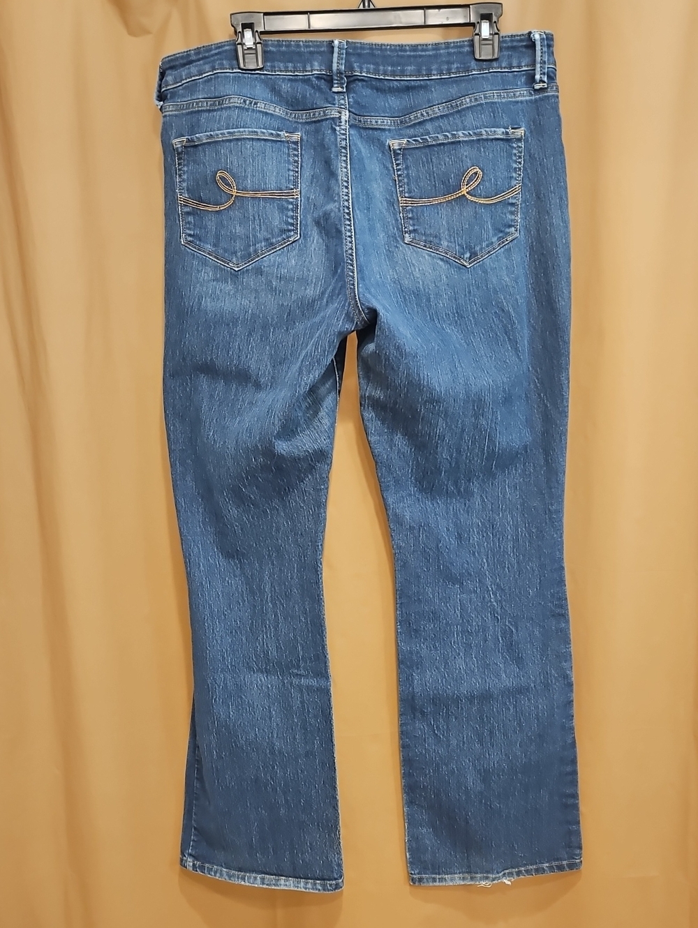 2 PAIRS - Sonoma Blue Denim Jeans with Contrast Stitching And American Eagle - Picture 3 of 14